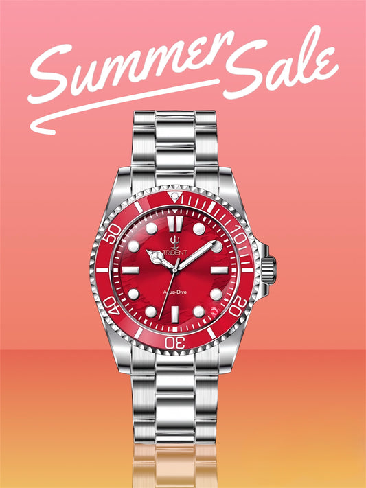 Summer with Trident Watches: Enjoy 15% Off Your Purchase!